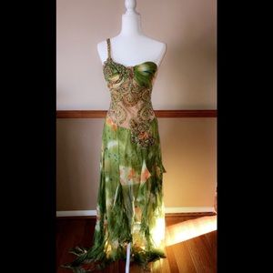 Chiffon green with a little neon touch